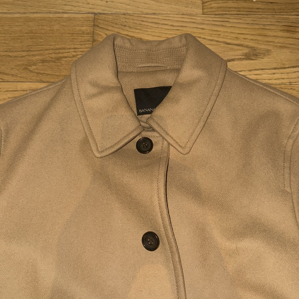 Banana Republic Camel Topcoat